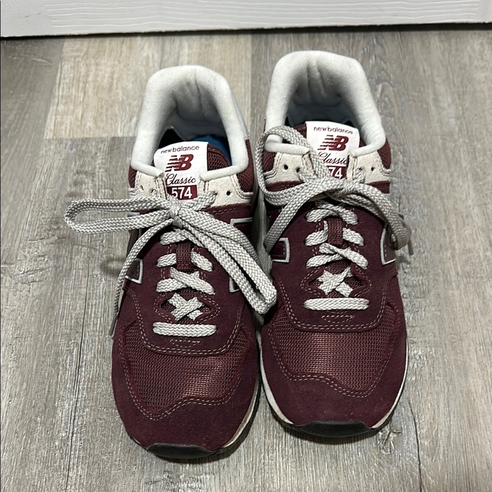 New Balance Red Sneakers Classic Design
